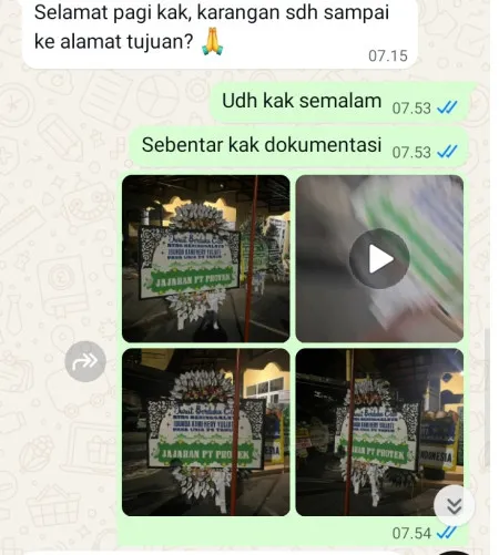Pengiriman Papan Bunga Selamat Nusawangkal Nusawungu