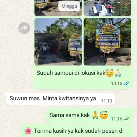 Pengiriman Papan Bunga Duka Nusawangkal Nusawungu