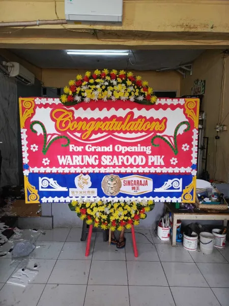 Papan Bunga Ucapan Selamat Nusawangkal Nusawungu