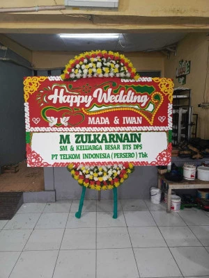 Papan Bunga di Nusawangkal Nusawungu